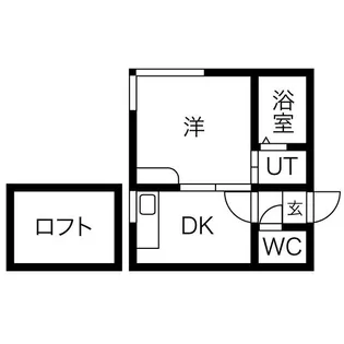 エスコートK12【205号室】の間取り