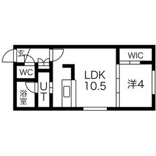 HOPE北円山【5階】の間取り