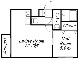 ノースポイント発寒【3階】の間取り