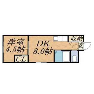 アーバンコート812【402号室】の間取り