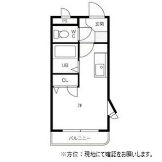 HBA裏参道【0301号室】の間取り