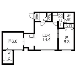 TERRACE FINO【1階】の間取り