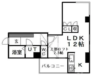 カサトレス リオ【2階】の間取り