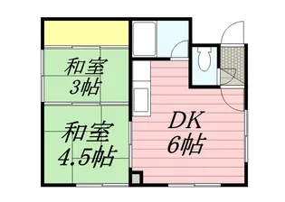 シルビアマンション【5号室】の間取り