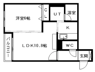 デュバール7【0205号室】の間取り