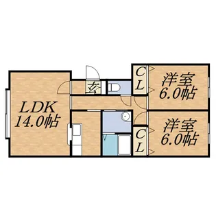 コンフォートKS【3階】の間取り