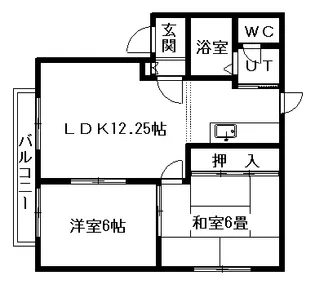 サンクレメンテⅠ【2階】の間取り