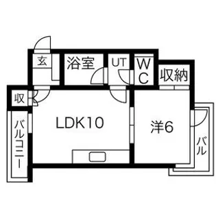 ヴィラ プリンス【301号室】の間取り