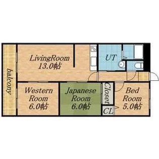 RAFILIA SAPPORO (ラフィリアサッポロ)【8階】の間取り