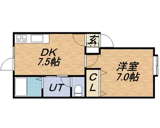 ドエル109【201号室】の間取り