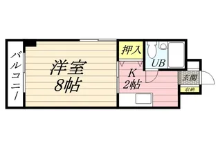ニューホライズンハイツ【0302号室】の間取り