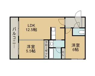 CILIEGIO円山(シリエージョ円山)【4階】の間取り