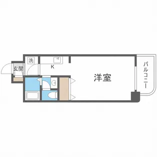ペルシェール円山【2階】の間取り