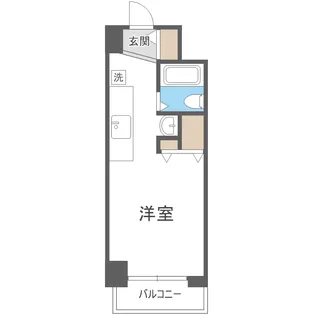 メゾンクレスト円山公園【2階】の間取り