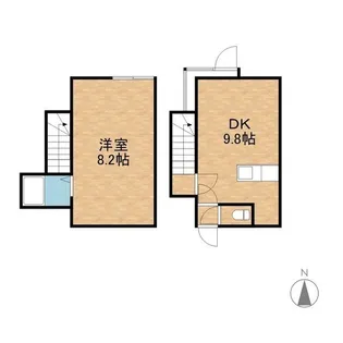 IROHA COCORO(イロハココロ)【101号室】の間取り