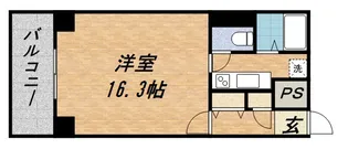 ソーレルハイツ植物園【301号室】の間取り