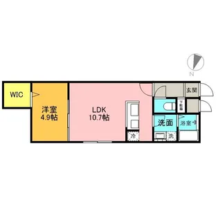 VILLA LIISA【5階】の間取り