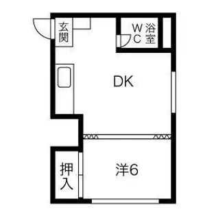 セブンテンハイツ【302号室】の間取り