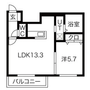 CLASS.N(クラス・エヌ)【3階】の間取り