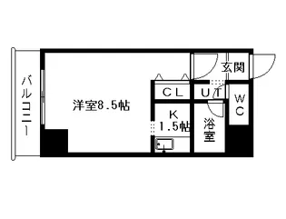グラン・シェ・モア中島公園【3階】の間取り