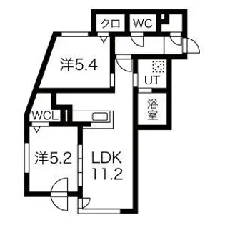KINO(キノ)【3階】の間取り