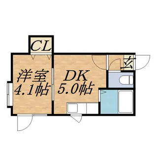 メゾンドソレイユ【301号室】の間取り