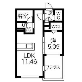 MCDIARMID(マクダミド)【1階】の間取り