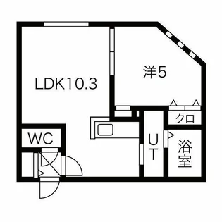 SーRESIDENCE桑園EAST【5階】の間取り