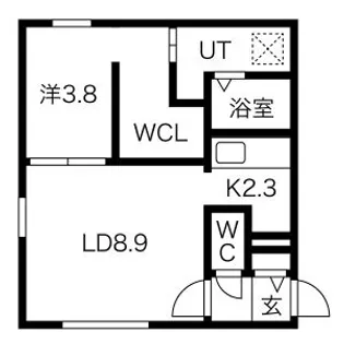 good maison(グッドメゾン)【1階】の間取り