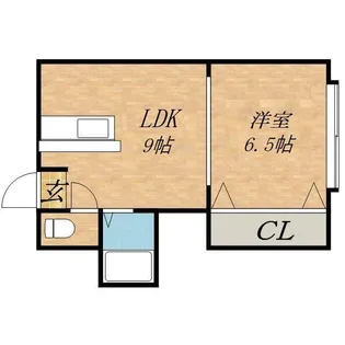 佐久間ハイム【3階】の間取り