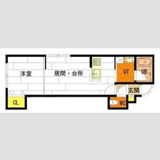 フォーシーズン大通Ⅲ【206号室】の間取り