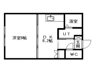 YーFLAT【402号室】の間取り