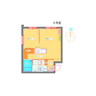 GRAND PLACE HASSAMU(グランプラス発寒)【3階】の間取り