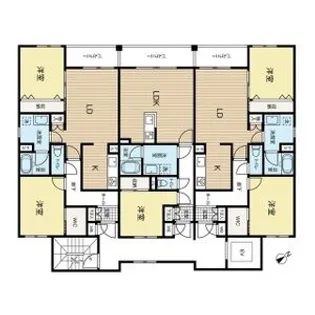 LAPEACE菊水(ラピス菊水)【3階】の間取り
