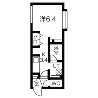 NSK BLD.2ND(エヌエスケイビルセカンド)【2階】の間取り