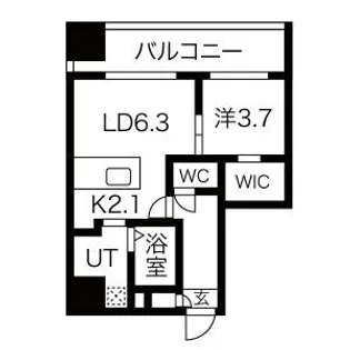 MODENA CENTRO(モデナセントロ)【5階】の間取り