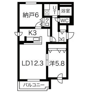 PASSIVE MANSION SOUTH5【4階】の間取り
