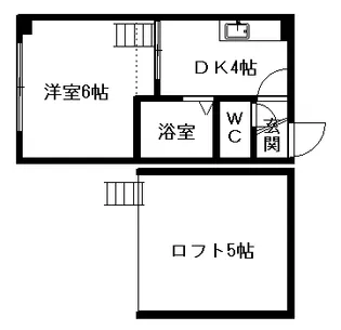 シャトルパーク8・13【507号室】の間取り