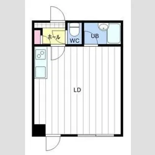 エスポアール【101号室】の間取り