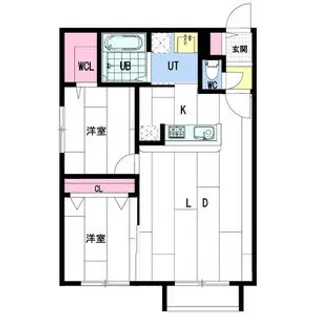 PREMIER八軒東【2階】の間取り