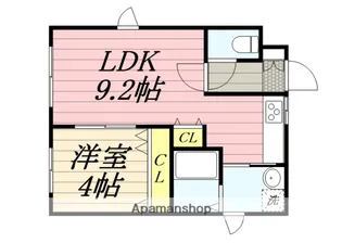 フラット裏参道3・22【3階】の間取り