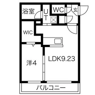 RED ORB YAMAHANA(レッドオーブヤマハナ)【3階】の間取り