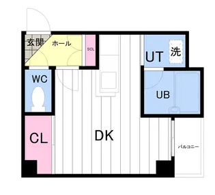 グランドール琴似【305号室】の間取り