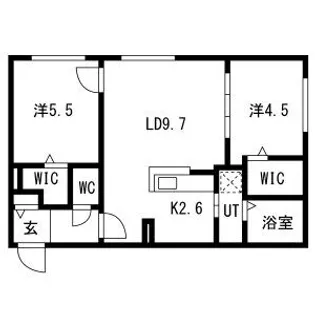 LIEN S10【1階】の間取り