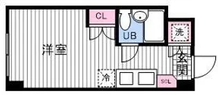 アルファビル大通西17【404号室】の間取り