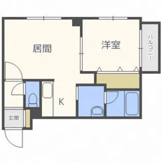 GARE【202号室】の間取り