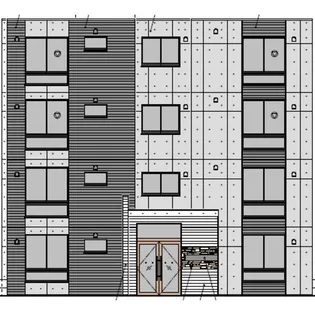 ALPHA平岸【2階】の外観
