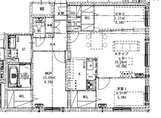 ヴィレッジ表参道【201号室号室】の間取り
