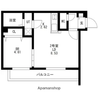 DESTINO RESIDENCIA715【4階】の間取り