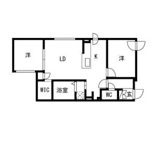 NEXT AVE.KOTONI【205号室】の間取り